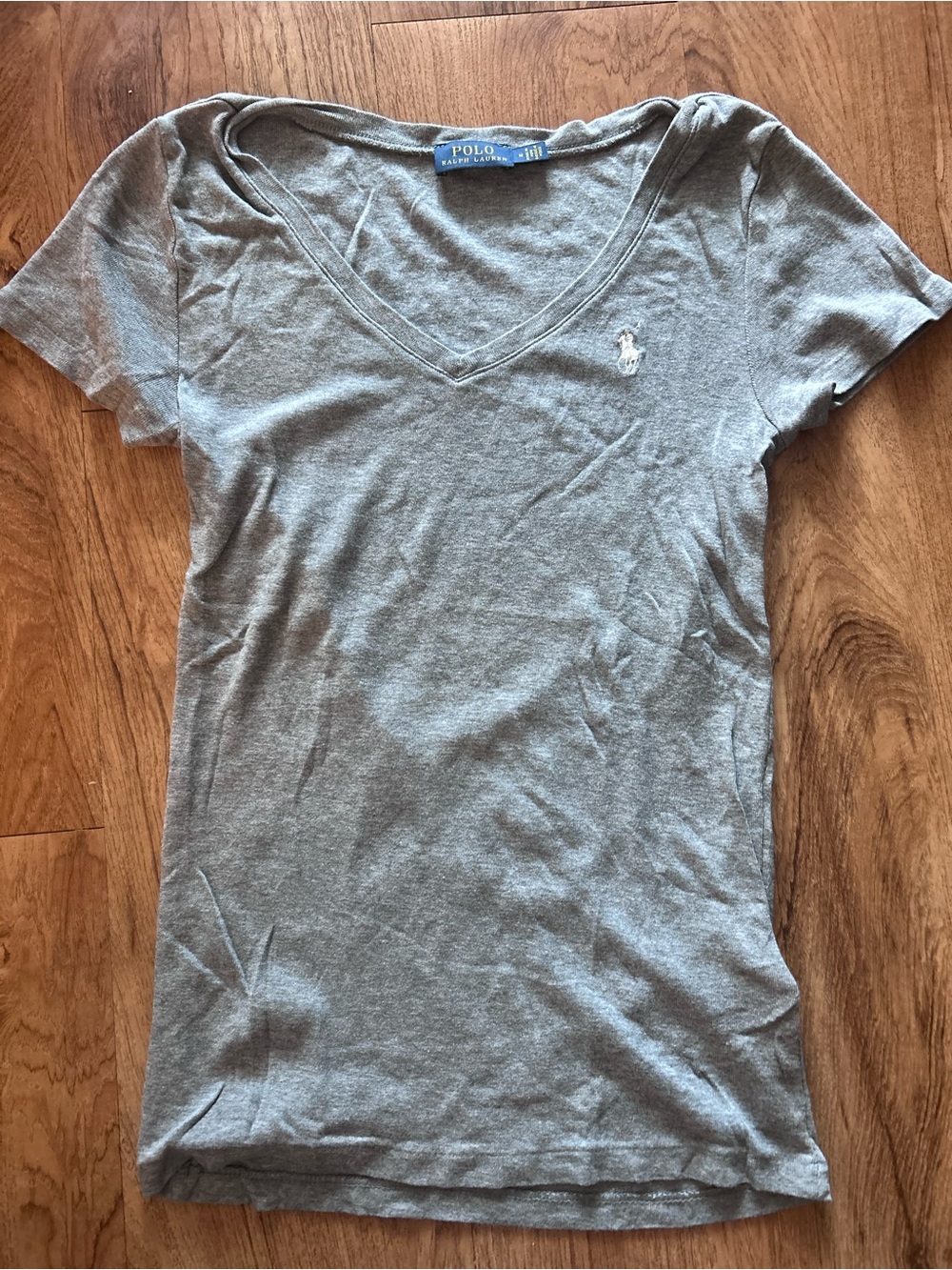 5 for $25 Polo by Ralph Lauren Gray V-Neck